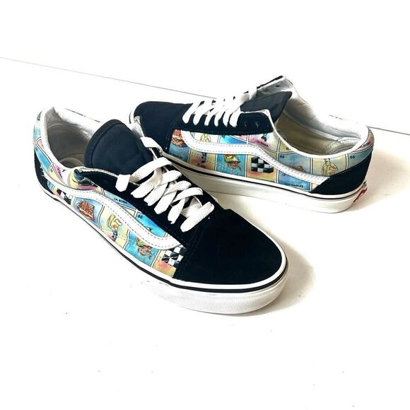 Vans Old Skool Loteria La Calavera Multicolor Shoe Womens 8.5 Lace Up Mens 7 Low - Picture 2 of 8